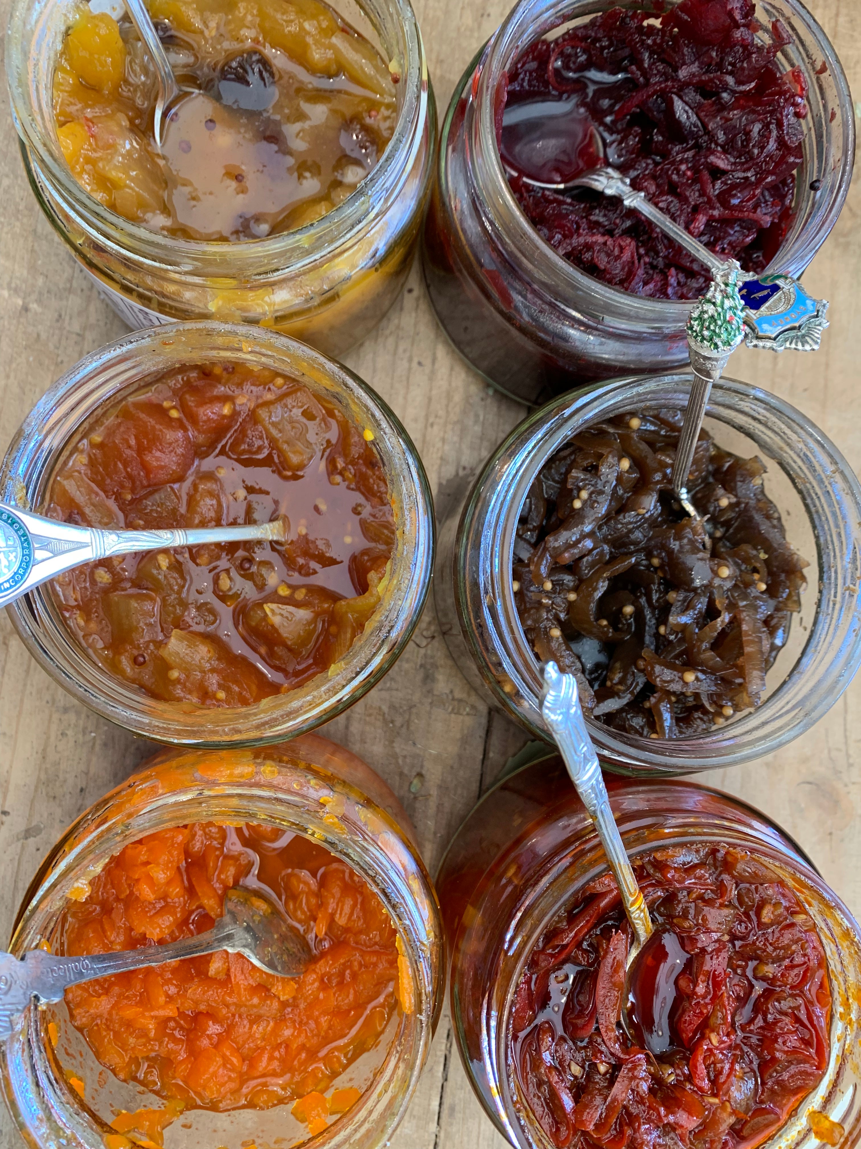 chutneys and relishes