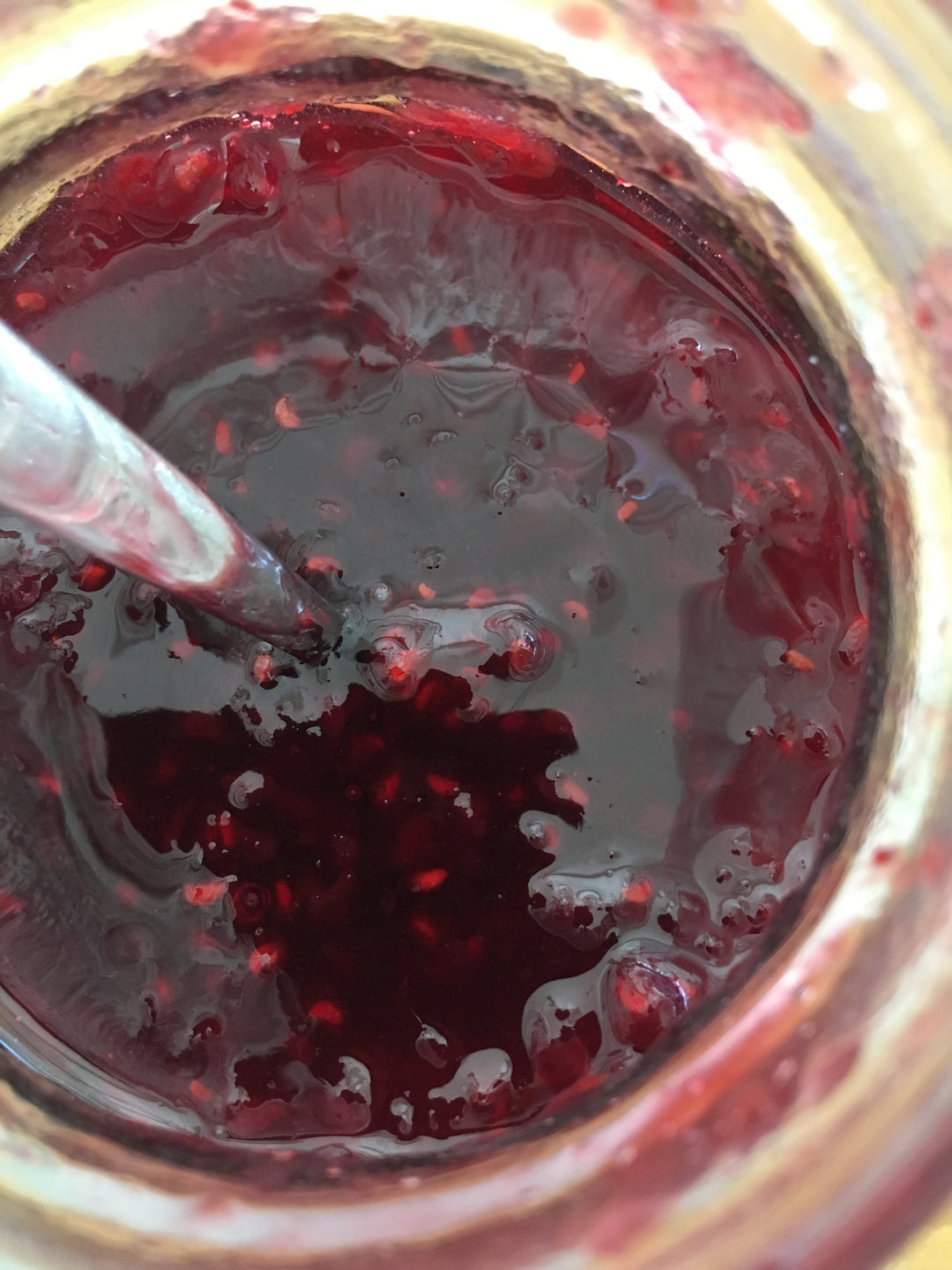 BatchMade raspberry jam close up