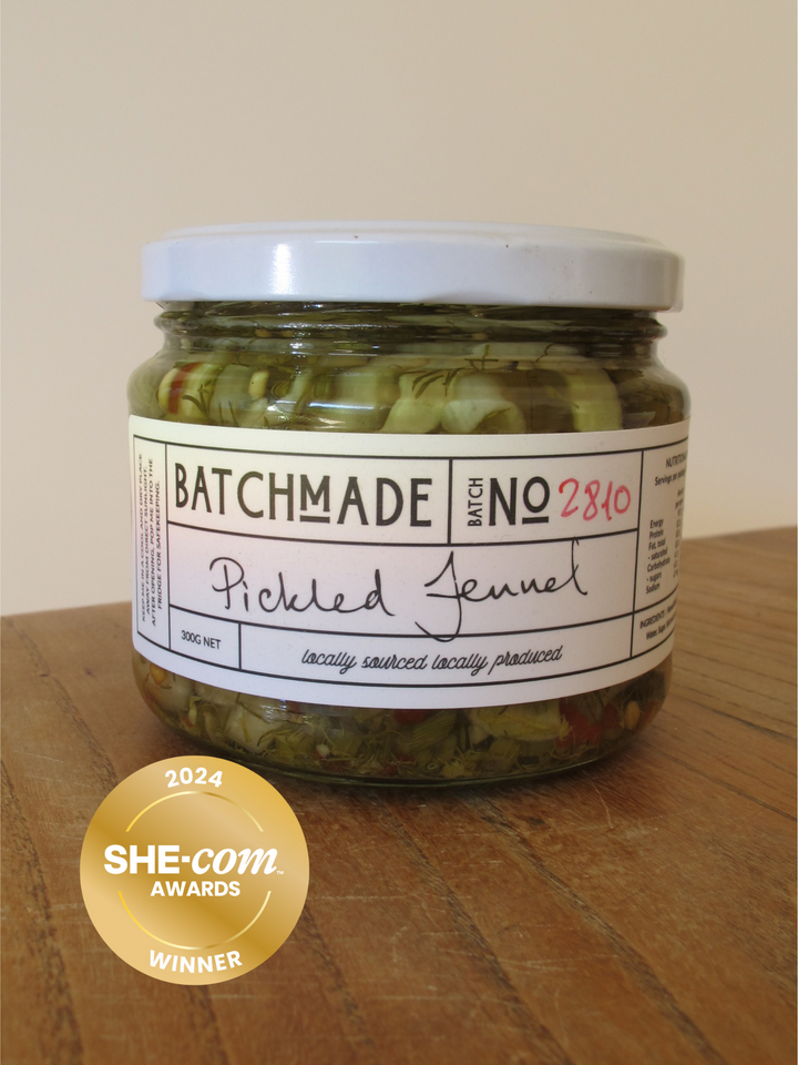 BatchMade pickled fennel with winner award