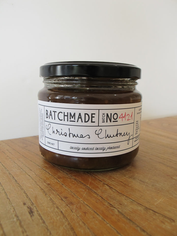 BatchMade jar of Christmas Chutney
