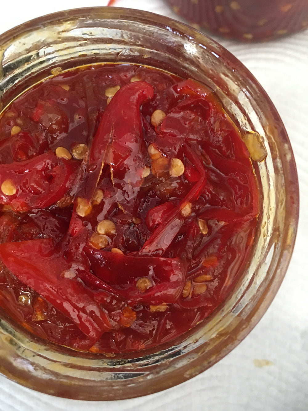 Chilli Jam close up