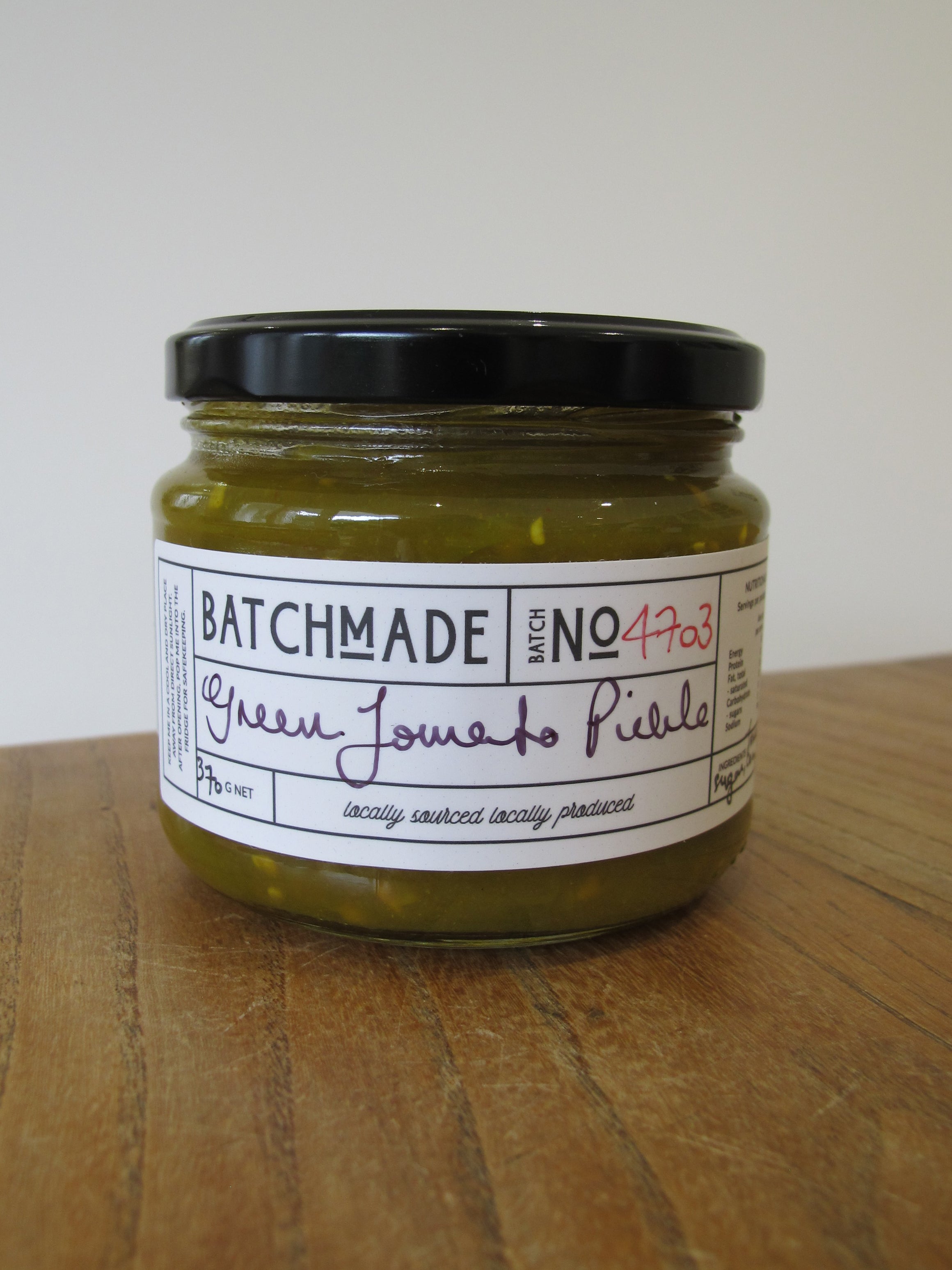 BatchMade green tomato pickle